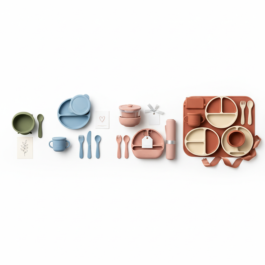 baby feeding gift sets arranged by budget