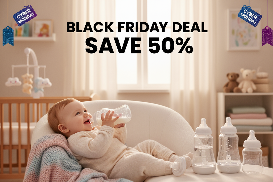Anti-Colic Baby Bottles Black Friday/Cyber Monday 2025: Save 50% on BPA-Free Bottles That Actually Stop Gas
