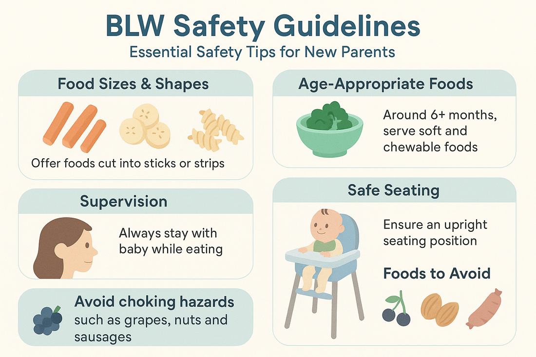 BLW Safety Guidelines: Essential Safety Tips for New Parents