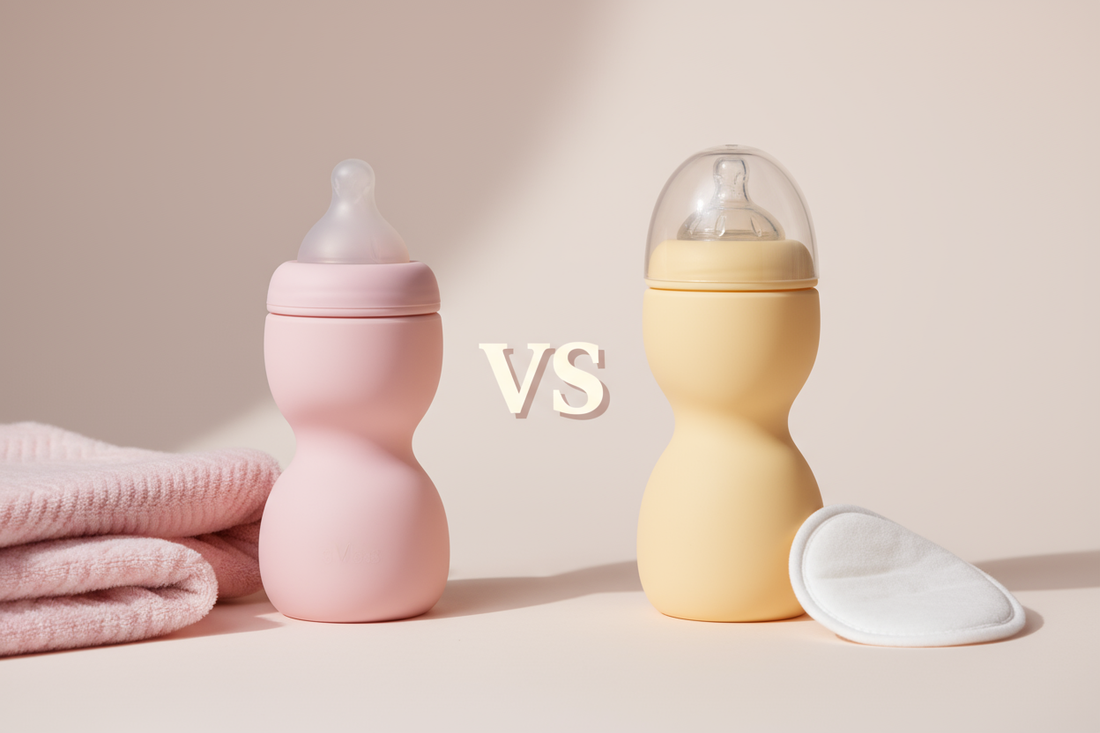 Comotomo vs Nanobebe Baby Bottles