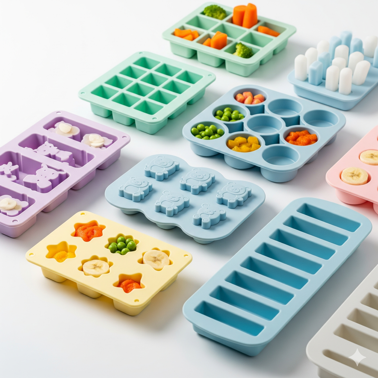 Silicone Freezer Trays
