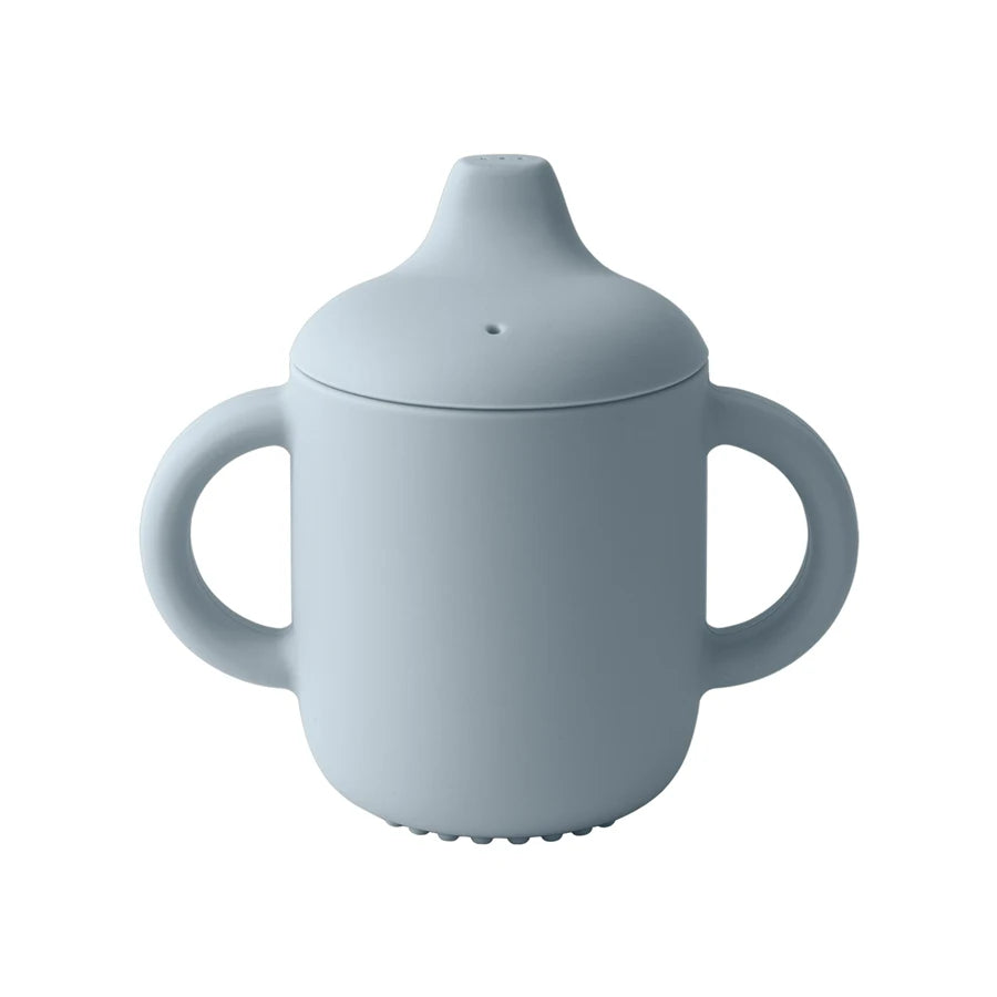 Portable Silicone Baby Feeding Cups - Ideal for Infants and Toddlers with Easy Grip Handles