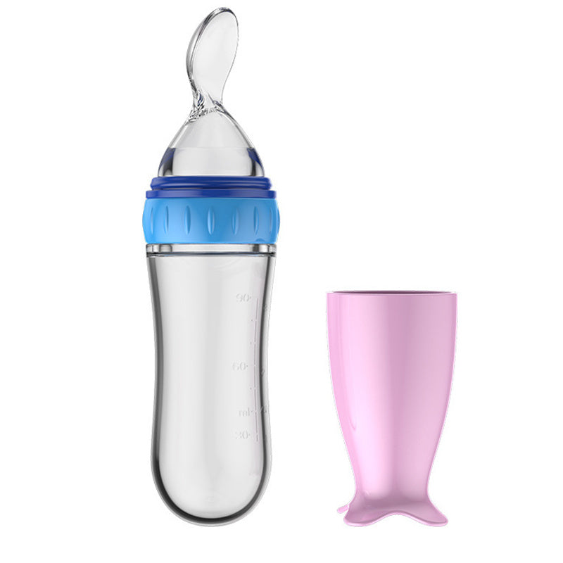 Nestacular's Mess-Free 2-in-1 Baby Feeder | Puree Squeeze Spoon