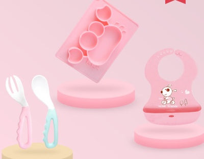 HoneyCub Baby Silicone Suction Bowl 