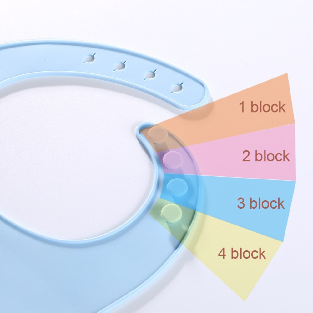 TumbleTots Silicone Baby Bib 