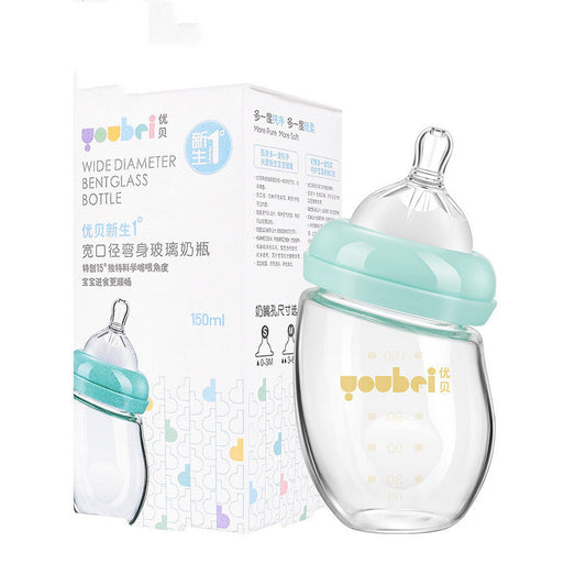 Sunbeam Tots Borosilicate Glass Baby Bottle