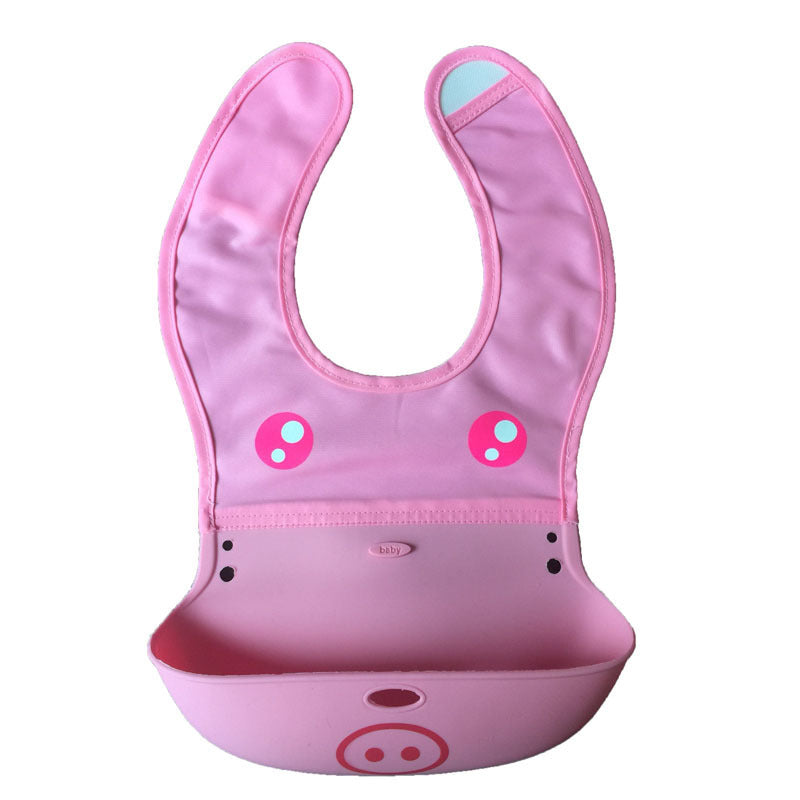 Bibby Cartoon Silicone Baby Bib