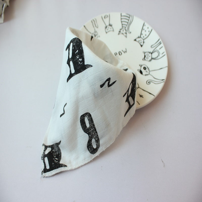 Nolafaye Baby Gauze Saliva Towel 
