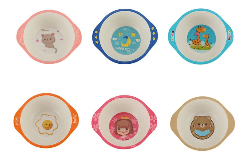 BabyBliss Kids Baby Bamboo Fiber Bowl