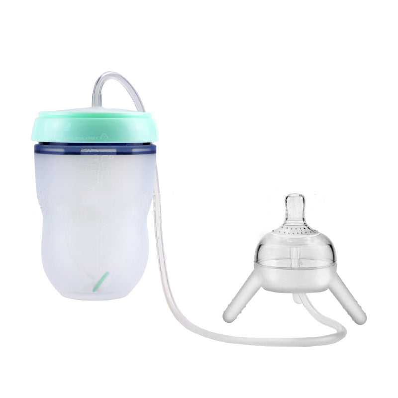 CutieNest Silicone Sippy Training Cup – Leakproof Toddler Feeding Bottle
