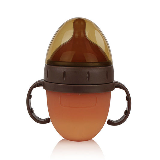 Aurelia Wide-Caliber Silicone Baby Bottle 