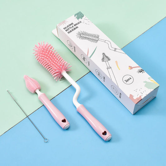 SweetPea Tots Silicone Baby Bottle Brush