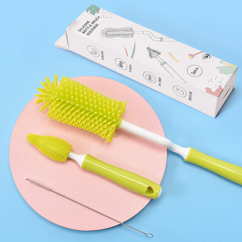SweetPea Tots Silicone Baby Bottle Brush