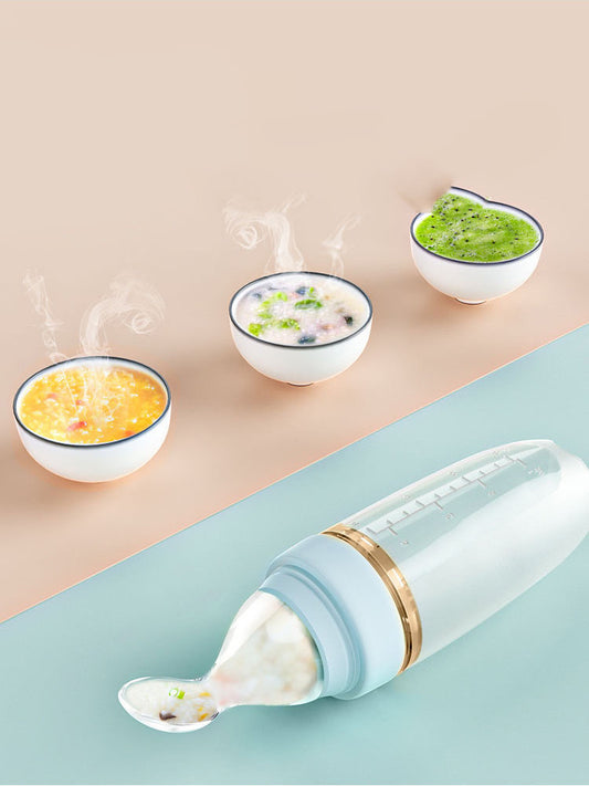 BabyCharm Silicone Baby Rice Cereal Bottle