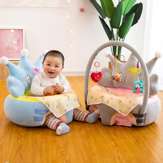 Princess - Toddler Learning to Sit Support Seat | Plush Baby Sofa