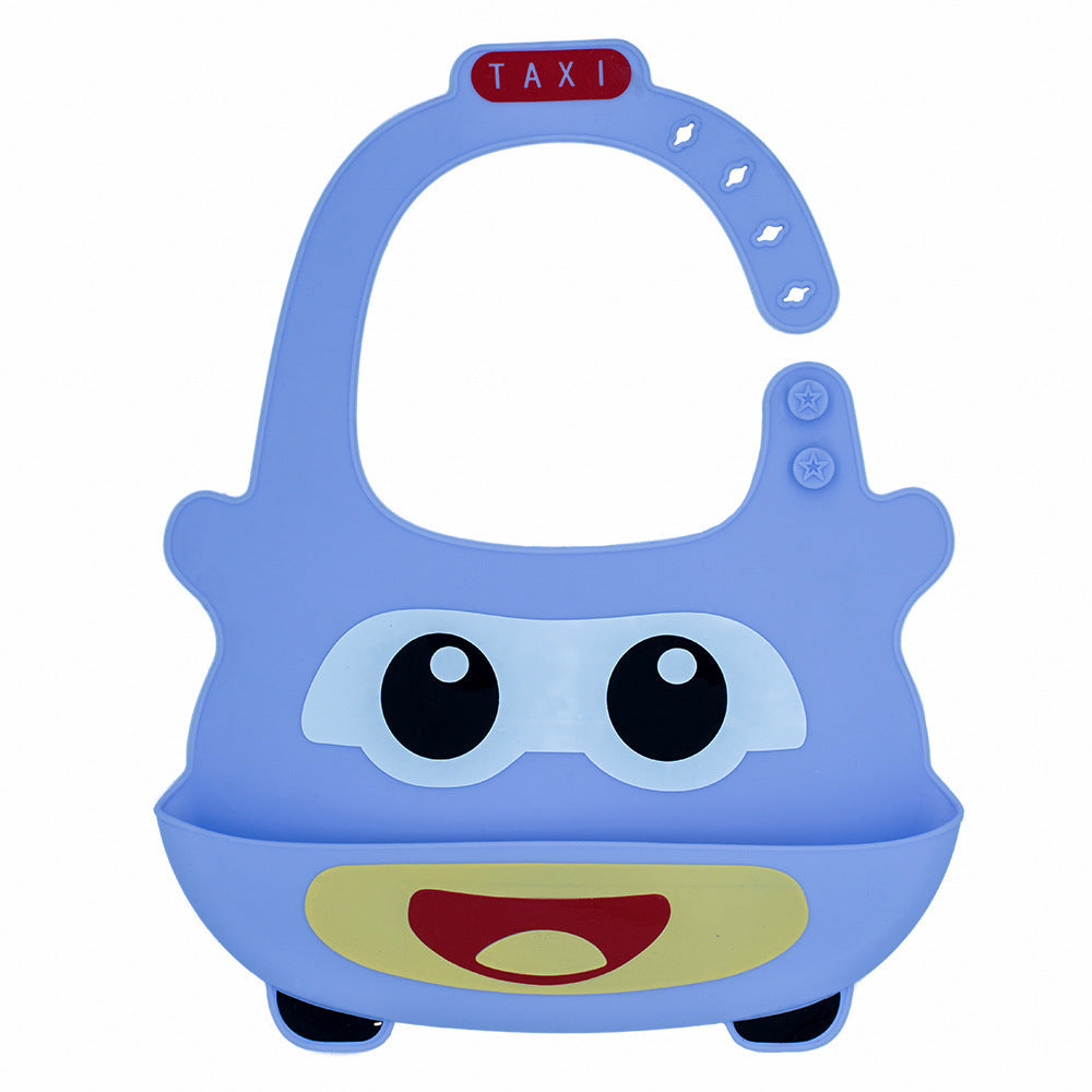 Maternii Baby Silicone Eating Bibs – Food-Grade, Waterproof Saliva Pocket Design | Essential Maternal & Child Feeding Supplies for Toddlers