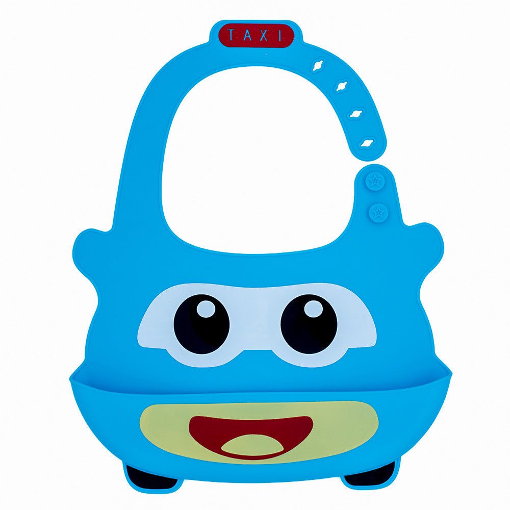 Maternii Baby Silicone Eating Bibs – Food-Grade, Waterproof Saliva Pocket Design | Essential Maternal & Child Feeding Supplies for Toddlers