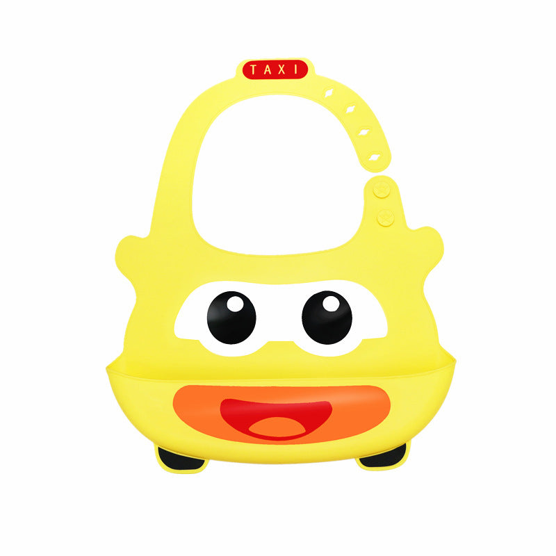 Maternii Baby Silicone Eating Bibs – Food-Grade, Waterproof Saliva Pocket Design | Essential Maternal & Child Feeding Supplies for Toddlers