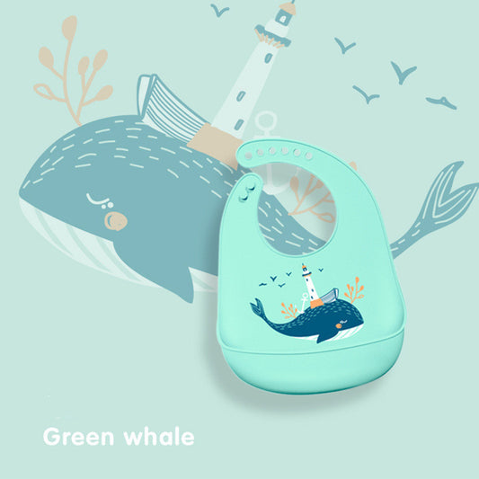DoodleBabe Silicone Baby Bib