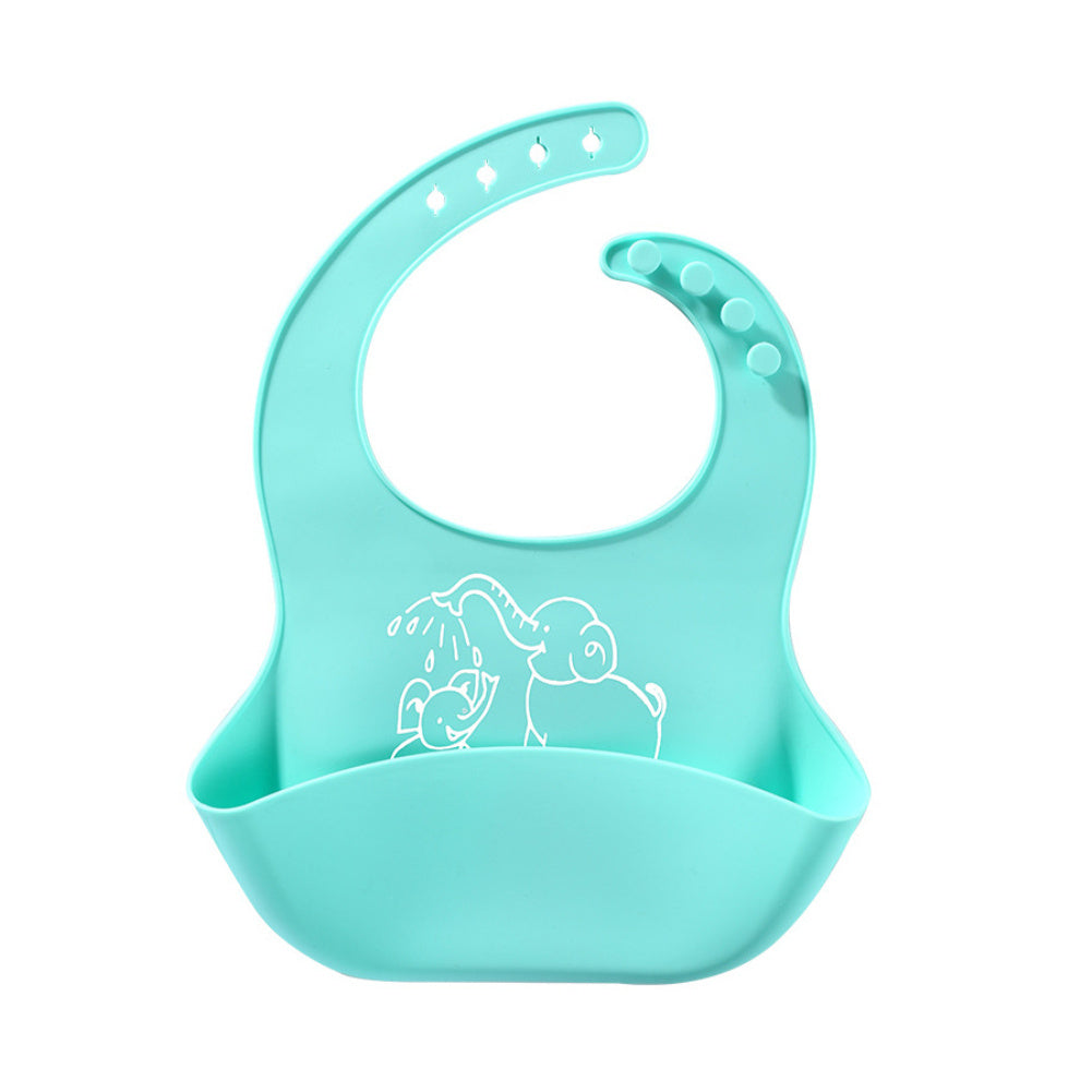 TumbleTots Silicone Baby Bib 