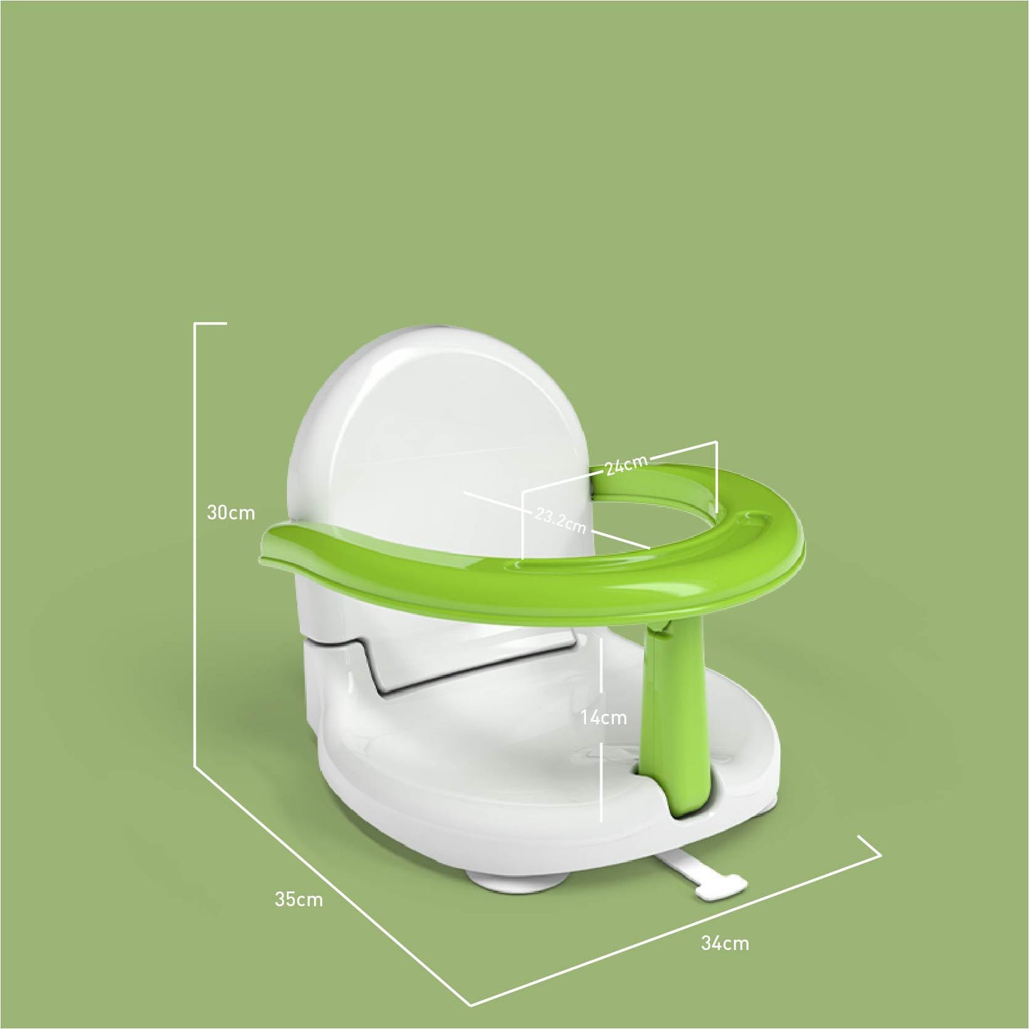 Baathe Multifunctional Foldable Children’s Dining Chair – Dual-Use Feeding & Bathing Design, Space-Saving & Durable | Essential Multi-Purpose Chair for Babies & Toddlers