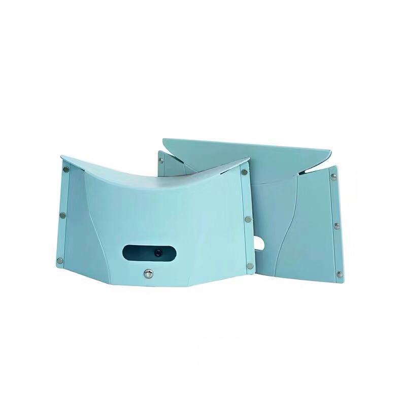 Light blue metal bracket on a white background