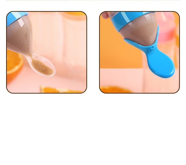 Bebelo Silicone Baby Rice Paste Bottle