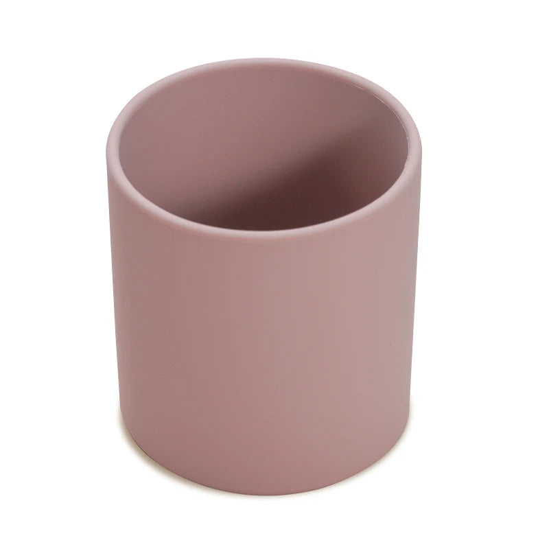 Leakproof Silicone Baby Drink Cup - Perfect for Toddlers & Kids, 220ML Water Bottle