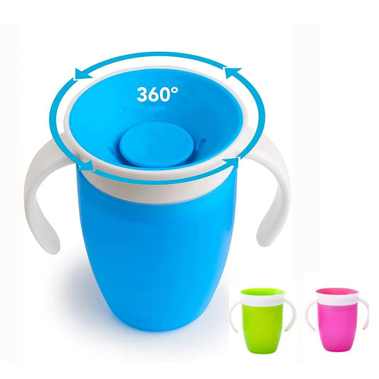 Magic Baby Learning Cup - Leakproof 240ml Drinkware for Easy Sips!