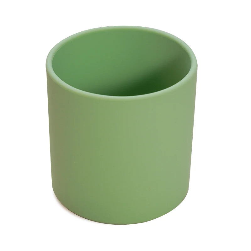 Leakproof Silicone Baby Drink Cup - Perfect for Toddlers & Kids, 220ML Water Bottle