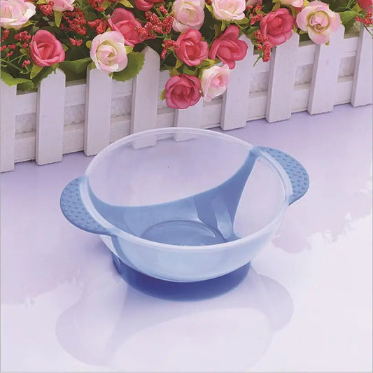 Adorable Cartoon Suction Cup Bowl for Kids - Perfect Baby Feeding Tableware!