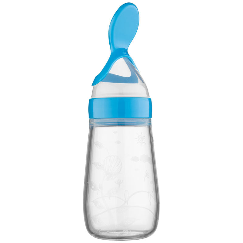 PuddleDuck Silicone Baby Squeeze Bottle 