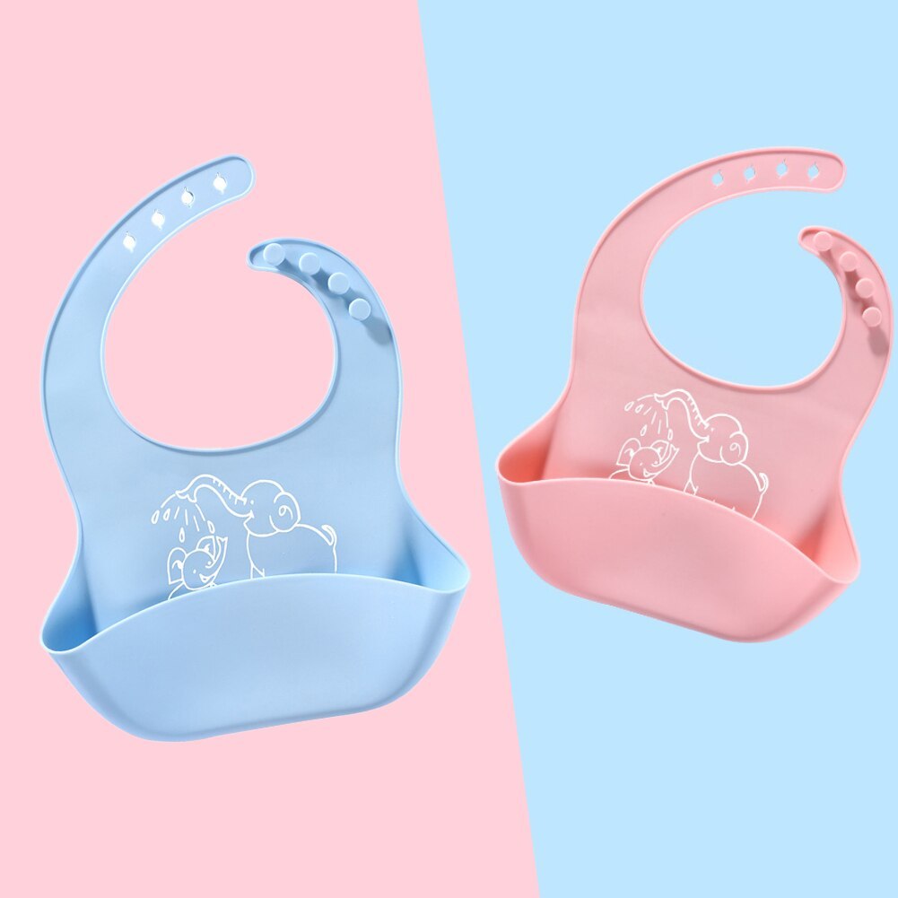TumbleTots Silicone Baby Bib 