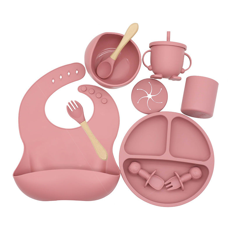 PixiTots Silicone Baby Feeding Set