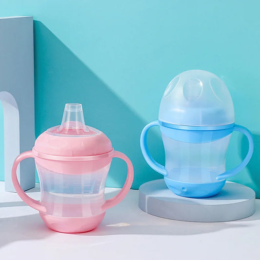 Baby Training Cups with Handles - Perfect for Water & Milk Feeding!