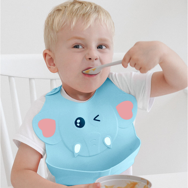CradleLuxe Silicone Baby Bib