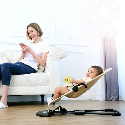 Ergonomic Baby Bouncer Chair | Hands-Free Soothing Infant Rocker