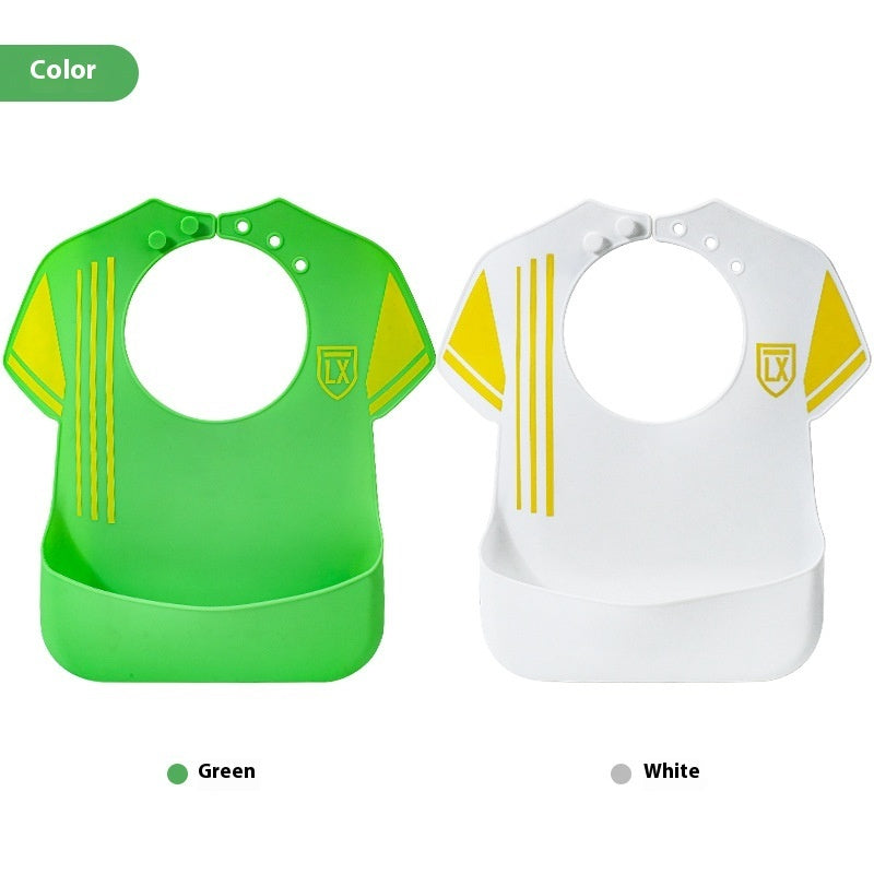 CleanGuard Anti-Dirty Baby Self-Eating Bib – Waterproof, Easy-Clean & Comfortable Design | Essential Feeding Accessory for Mess-Free Mealtime with Toddlers