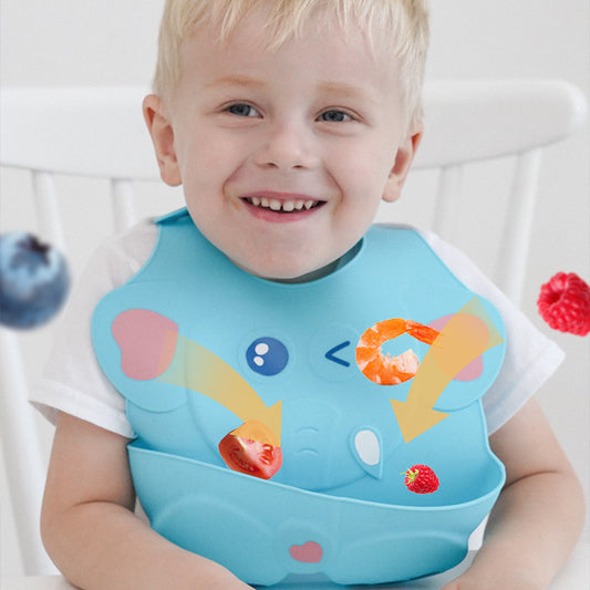 CradleLuxe Silicone Baby Bib