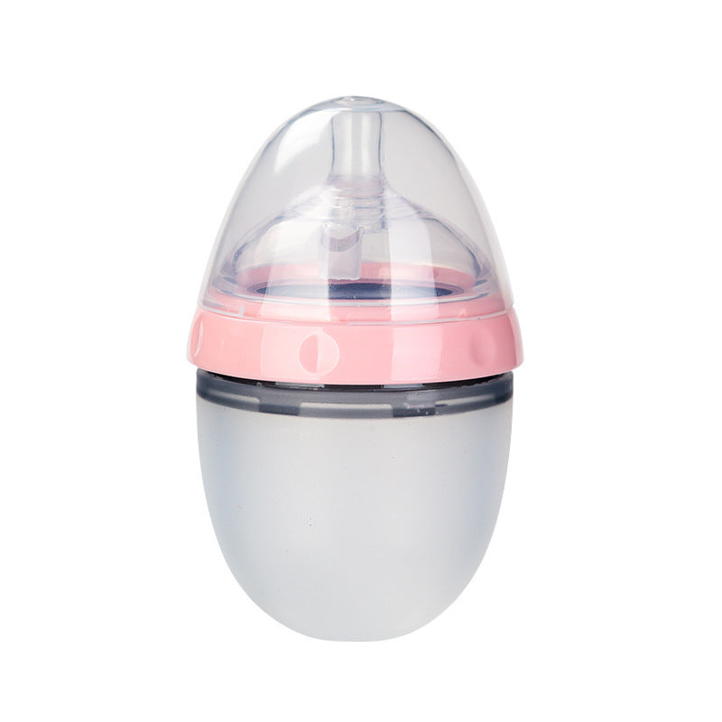 HeartBabe Silicone Baby Feeding Bottle