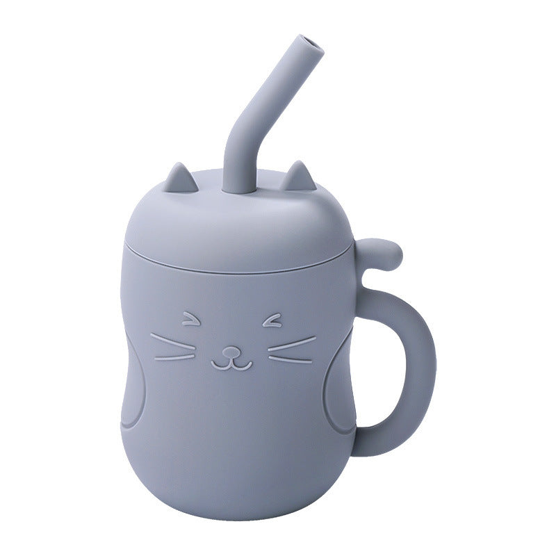 SipNest Baby No-Spill Silicone Cup with Straw – Durable, Safe & Easy-to-Clean Design | Essential Drinking Cup for Babies, Toddlers & Maternal Child Care