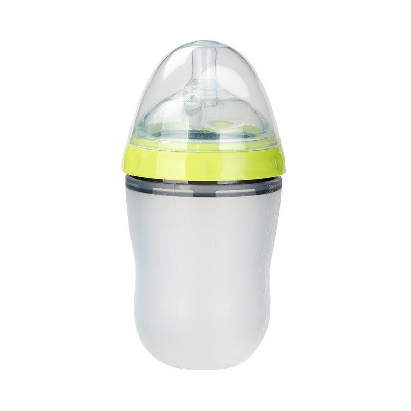 HeartBabe Silicone Baby Feeding Bottle