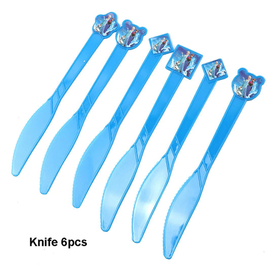 Enchanting Frozen Anna & Elsa Birthday Party Supplies – Disposable Tableware, Plates, Cups, Napkins, Balloons for Kids & Baby Showers