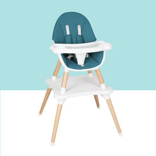 Family Mealtime Solution | Convertible Wooden High Chair & Table