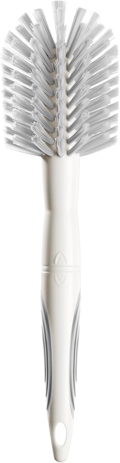 2-in-1 Baby Bottle Brush & Teat Cleaner - Essential Feeding Tool for Newborns