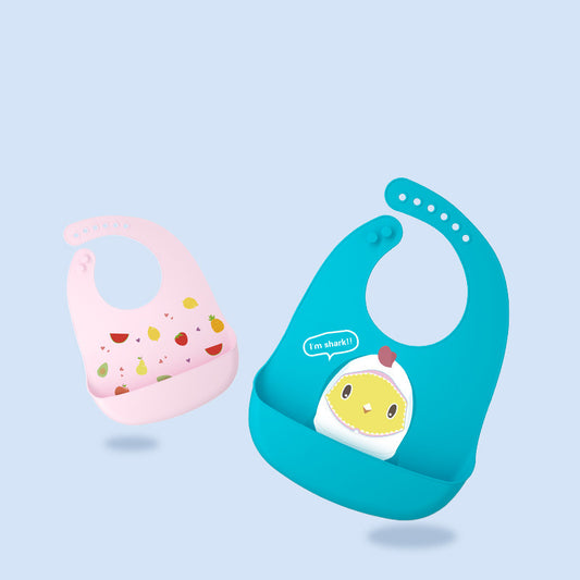 Bebania Baby Bib with Rice Pocket