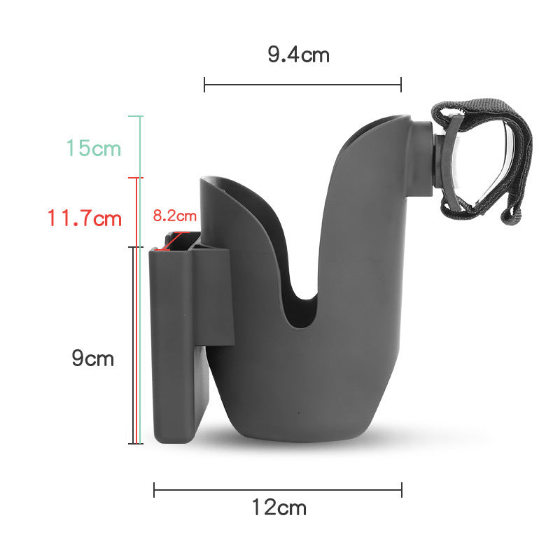 Lullumo™ Baby Stroller Cup Holder with Phone Stand 