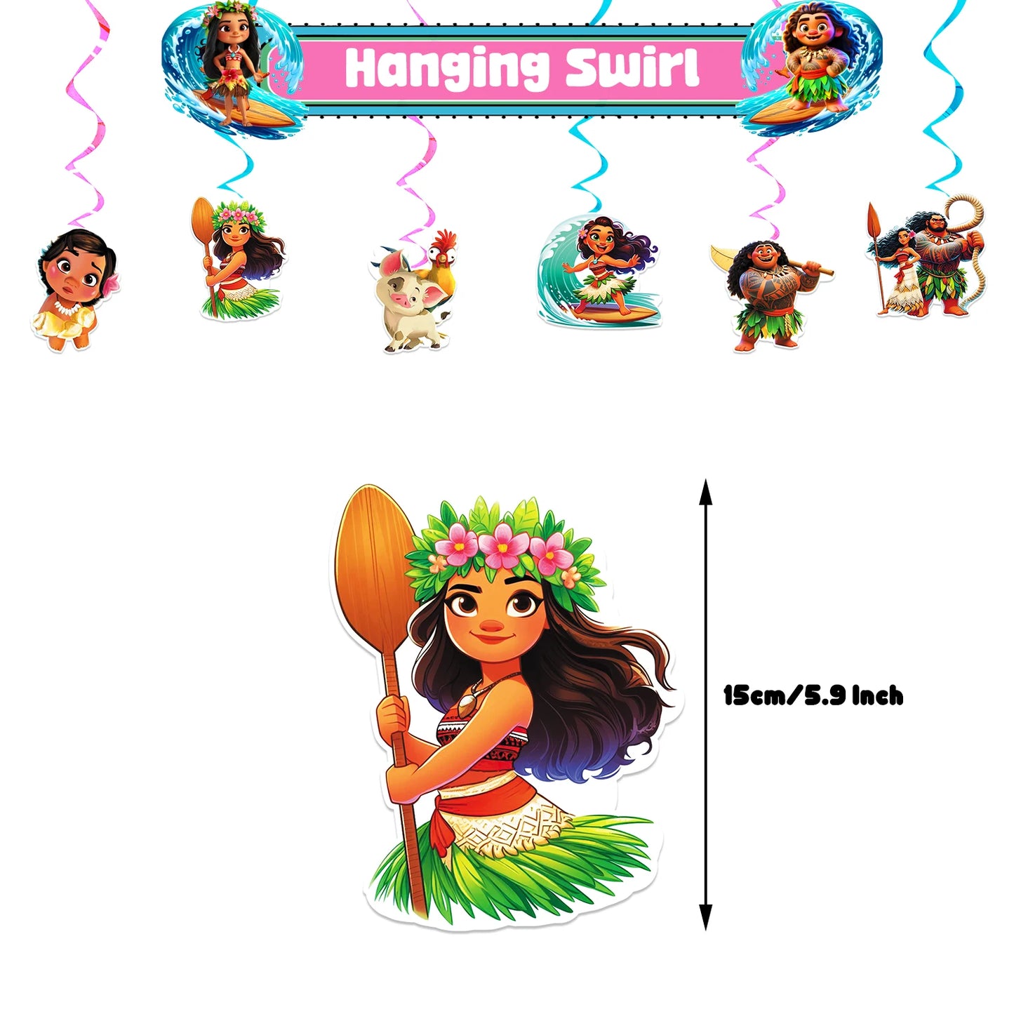 Moana 2 Birthday Party Supplies – Kids Gift Set