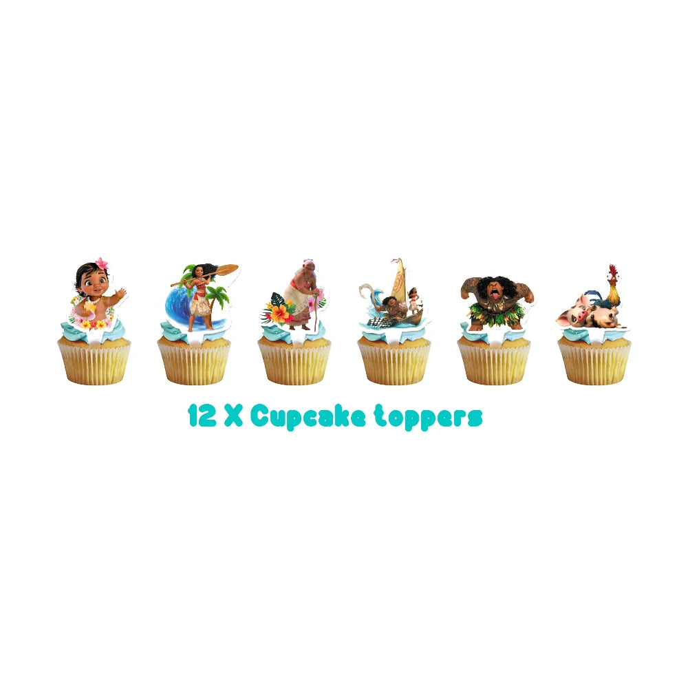 Moana 2 Birthday Party Supplies – Kids Gift Set