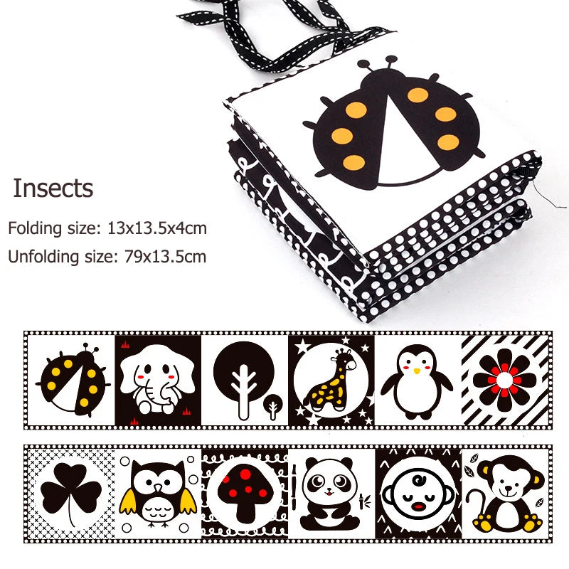 Set of insect-themed tattoos with folding and unfolding designs on a white background.